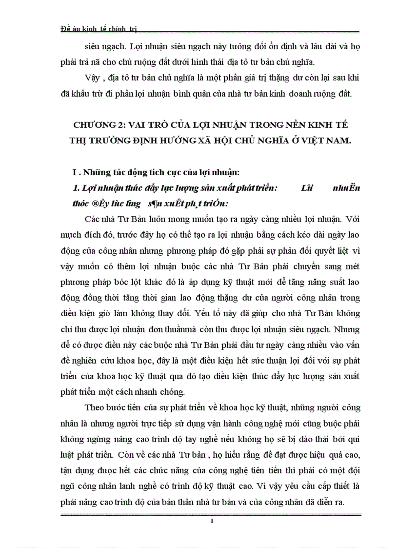 image for page Những vấn đề cơ bản về lợi nhuận và vai trò của lợi nhuận trong nền kinh tế thị trường 1