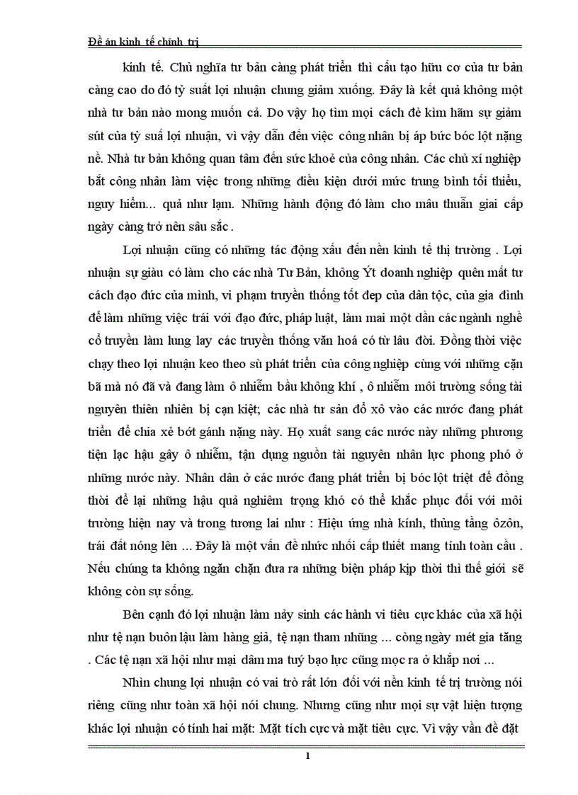 image for page Những vấn đề cơ bản về lợi nhuận và vai trò của lợi nhuận trong nền kinh tế thị trường 1