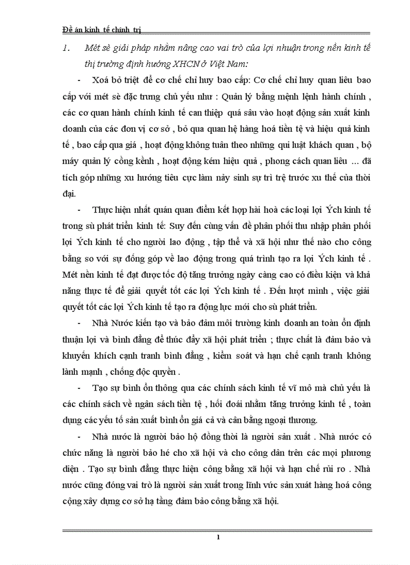 image for page Những vấn đề cơ bản về lợi nhuận và vai trò của lợi nhuận trong nền kinh tế thị trường 1