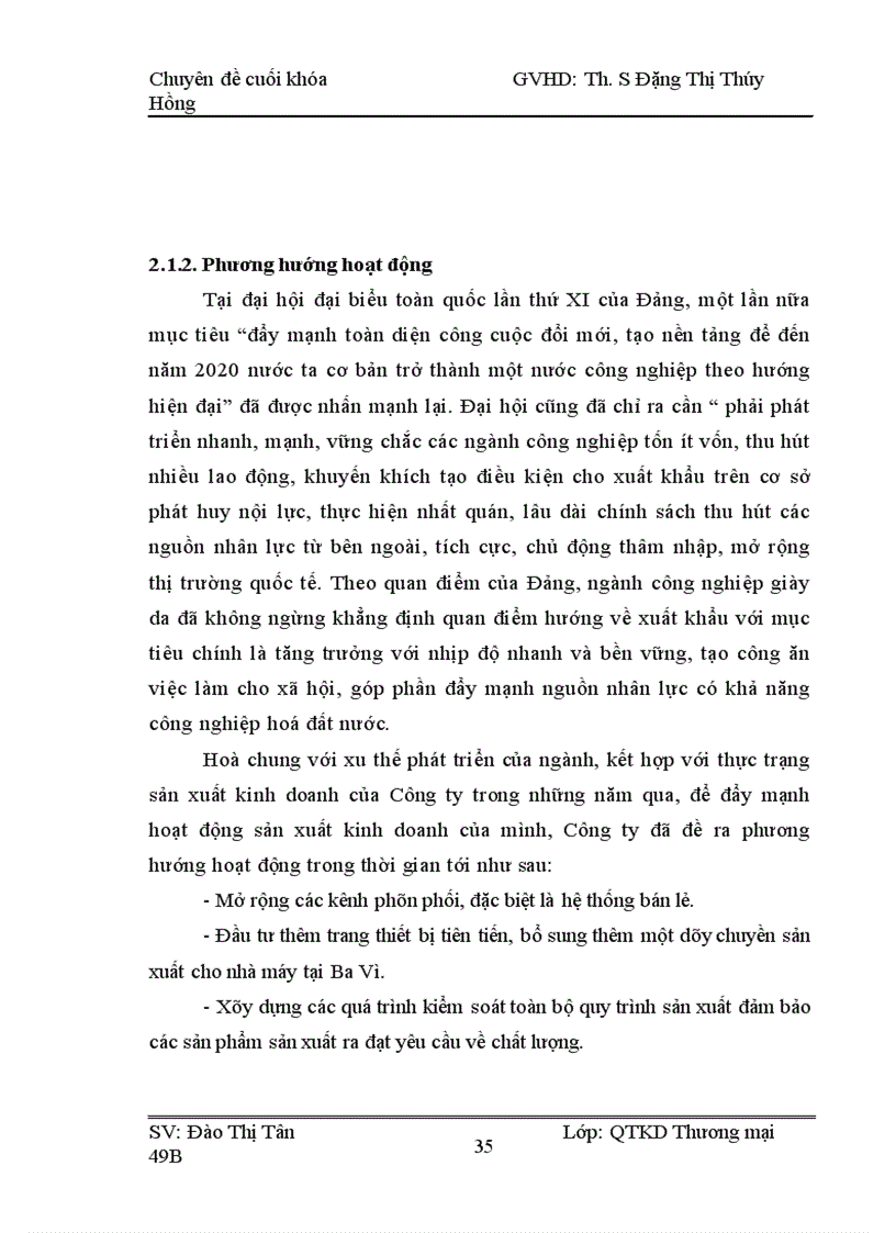 image for page Giải pháp nâng cao hiệu quả hoạt động xúc tiến của Công ty TNHH Hoá dệt Hà Tây