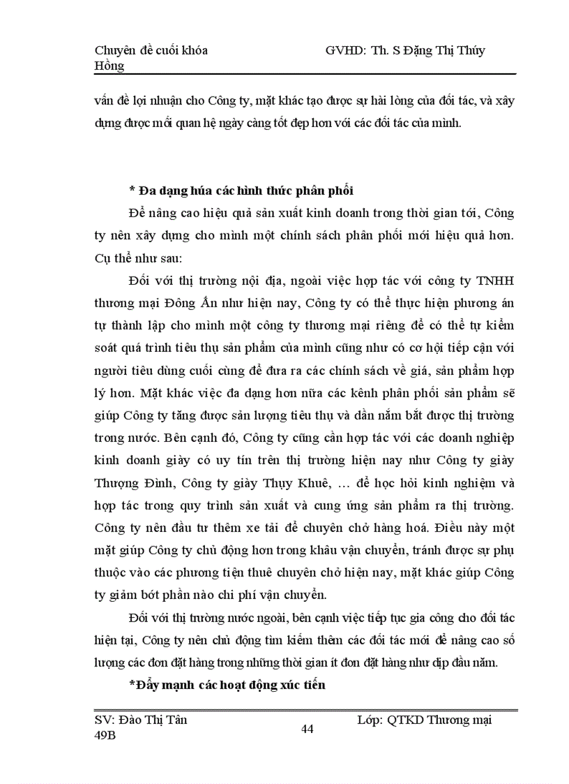 image for page Giải pháp nâng cao hiệu quả hoạt động xúc tiến của Công ty TNHH Hoá dệt Hà Tây