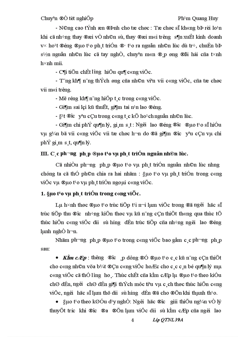 image for page Chiến lược đào tạo phát triển nguồn nhân lực cho các doanh nghiệp Nhà nước trực thuộc Sở Công nghiệp Phú Thọ đến năm 2005 1