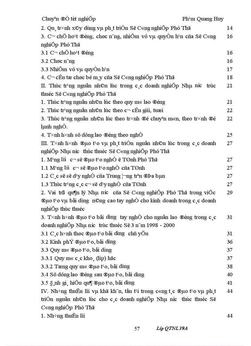 image for page Chiến lược đào tạo phát triển nguồn nhân lực cho các doanh nghiệp Nhà nước trực thuộc Sở Công nghiệp Phú Thọ đến năm 2005 1