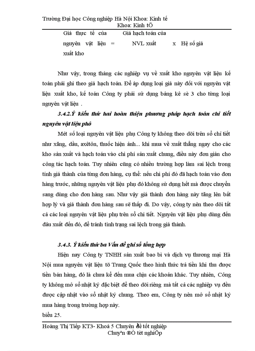 image for page Hoàn thiện công tác kế toán nguyên vật liệu tại Công ty TNHH sản xuất bao bì và dịch vụ thương mại Hà Nội 1