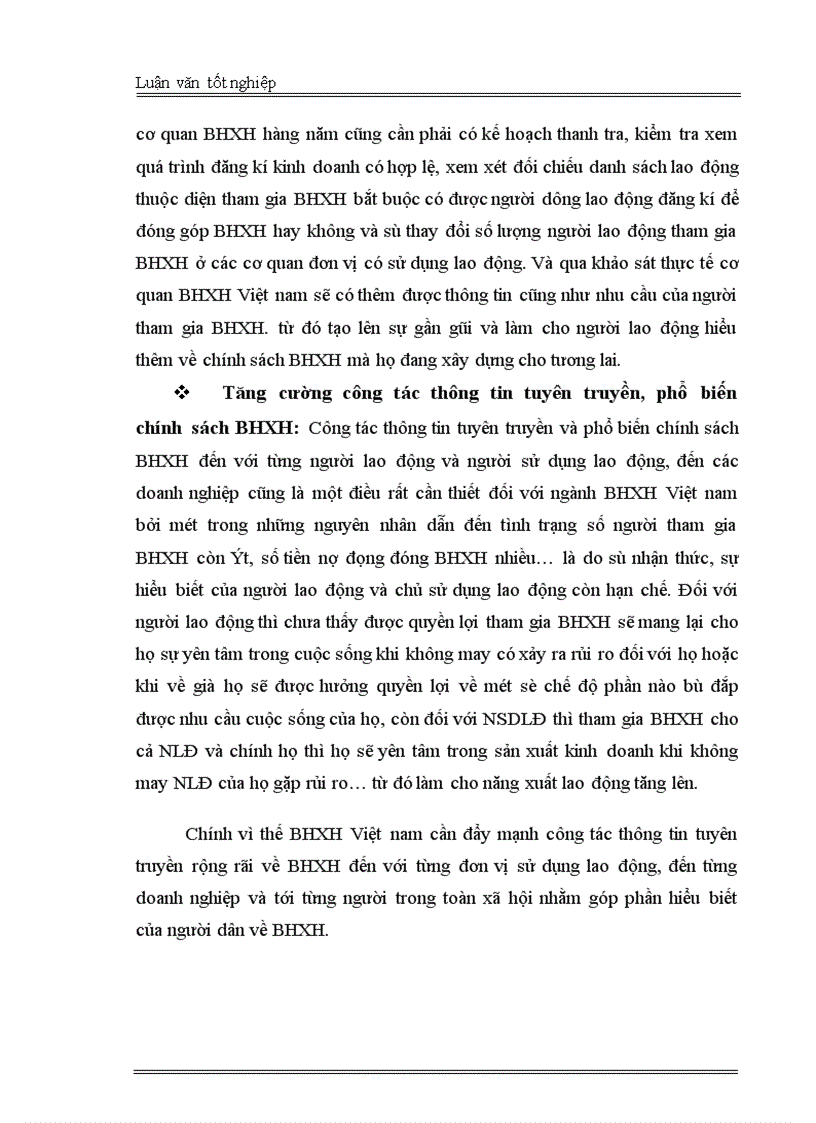 image for page Kiến nghị và giải pháp nhằm nâng cao hiệu quả của công tác thu BHXH ở Việt Nam 1