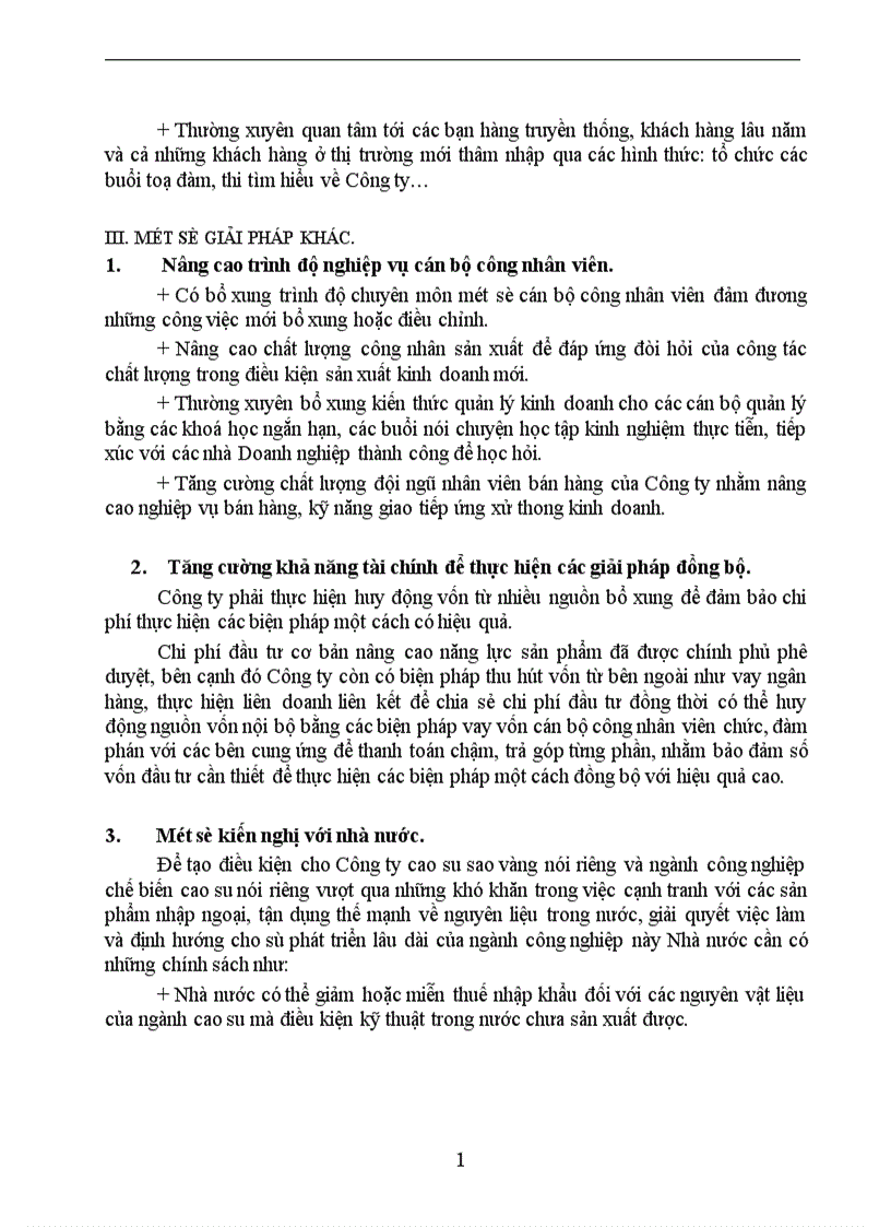 image for page Một số biện pháp nhằm phát triển thị trường tiêu thụ sản phẩm của Công ty Cao Su Sao Vàng