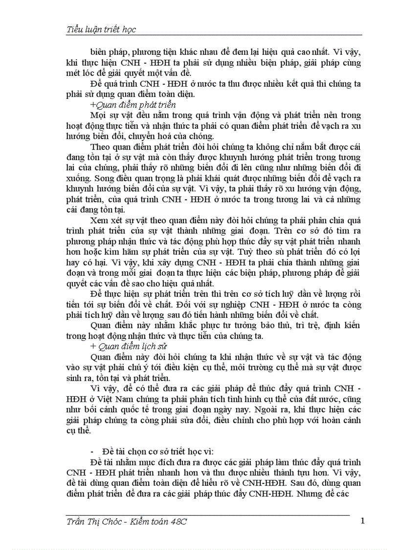 image for page Công nghiệp hoá hiện đại hoá Thực trạng và giải pháp ở nước ta hiện nay