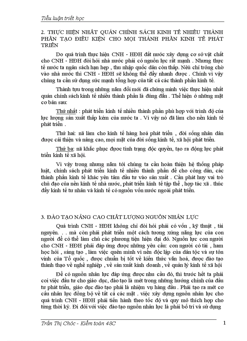 image for page Công nghiệp hoá hiện đại hoá Thực trạng và giải pháp ở nước ta hiện nay