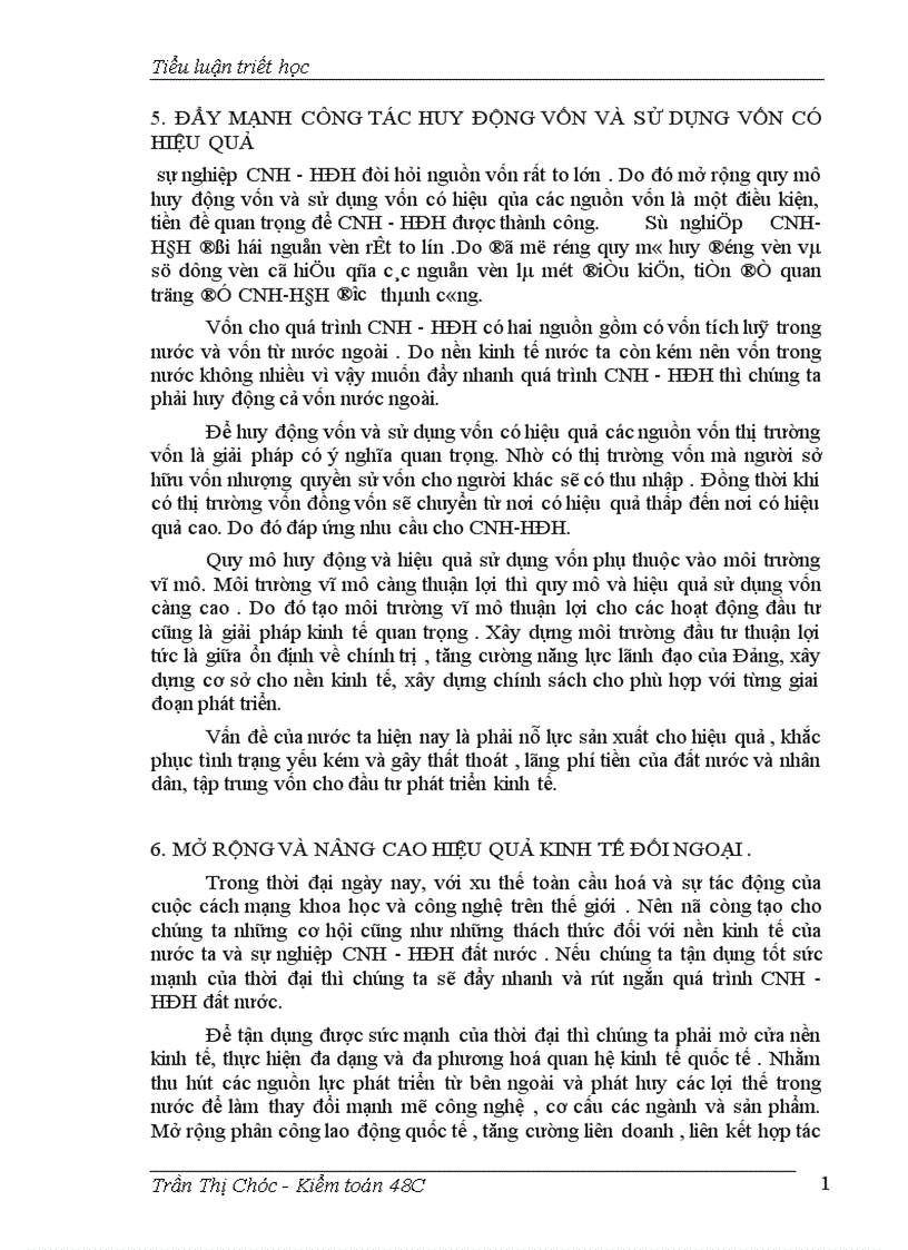 image for page Công nghiệp hoá hiện đại hoá Thực trạng và giải pháp ở nước ta hiện nay