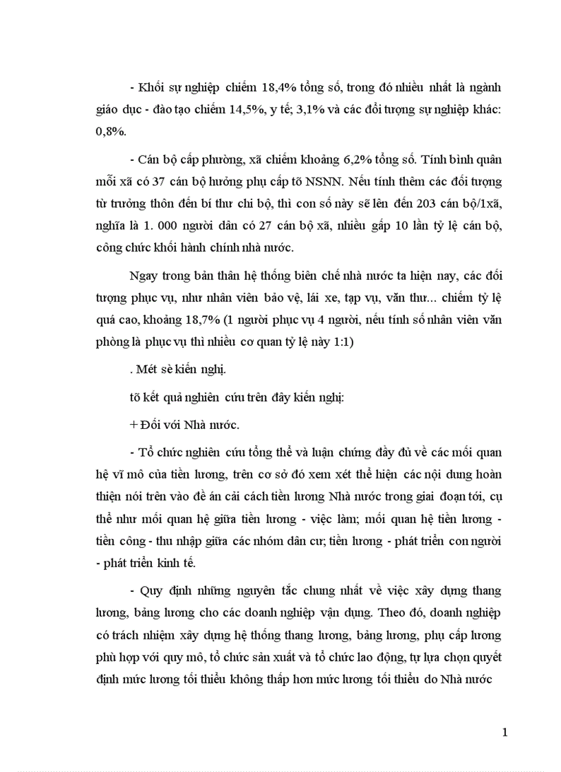 image for page Tình hình thực hiện chính sách tiền lương ở Việt Nam