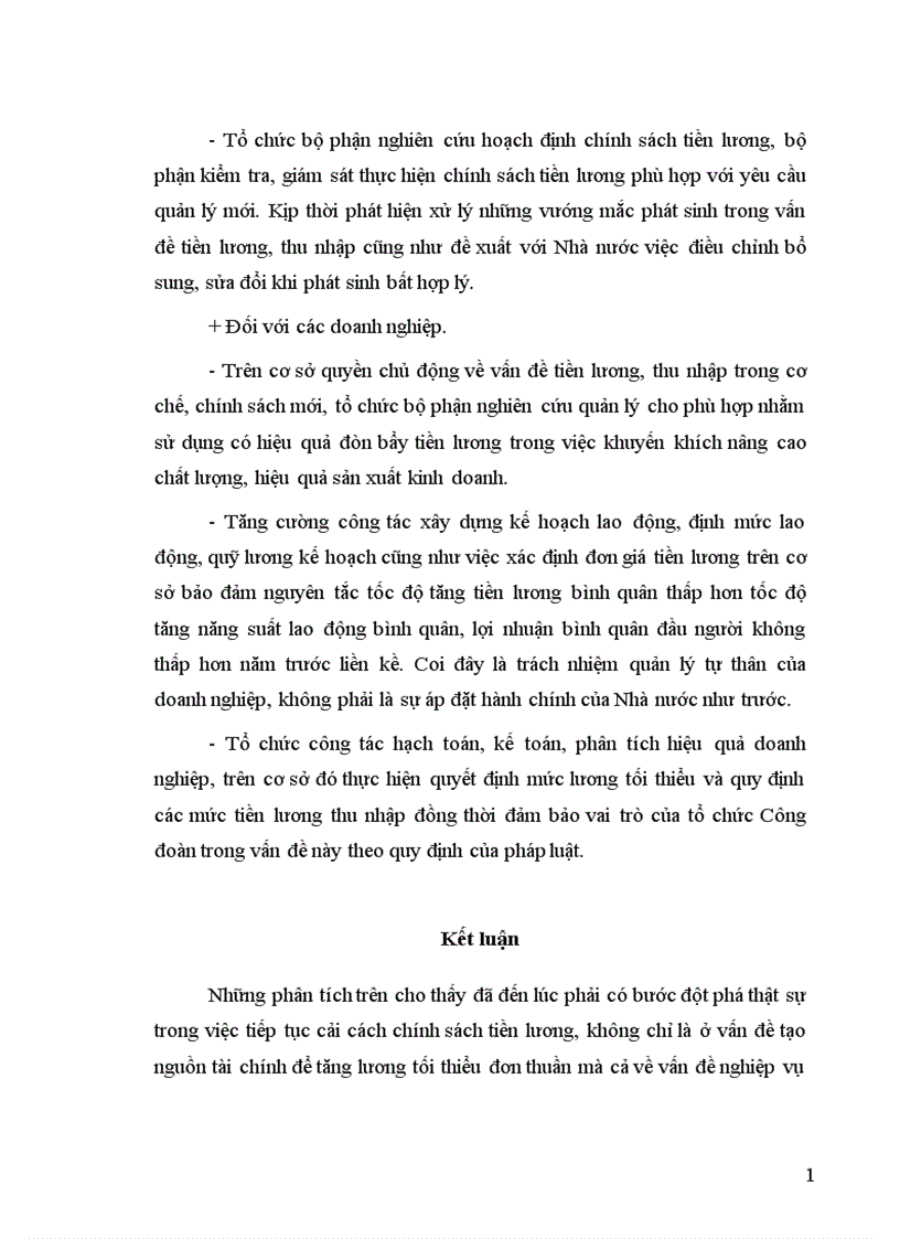 image for page Tình hình thực hiện chính sách tiền lương ở Việt Nam