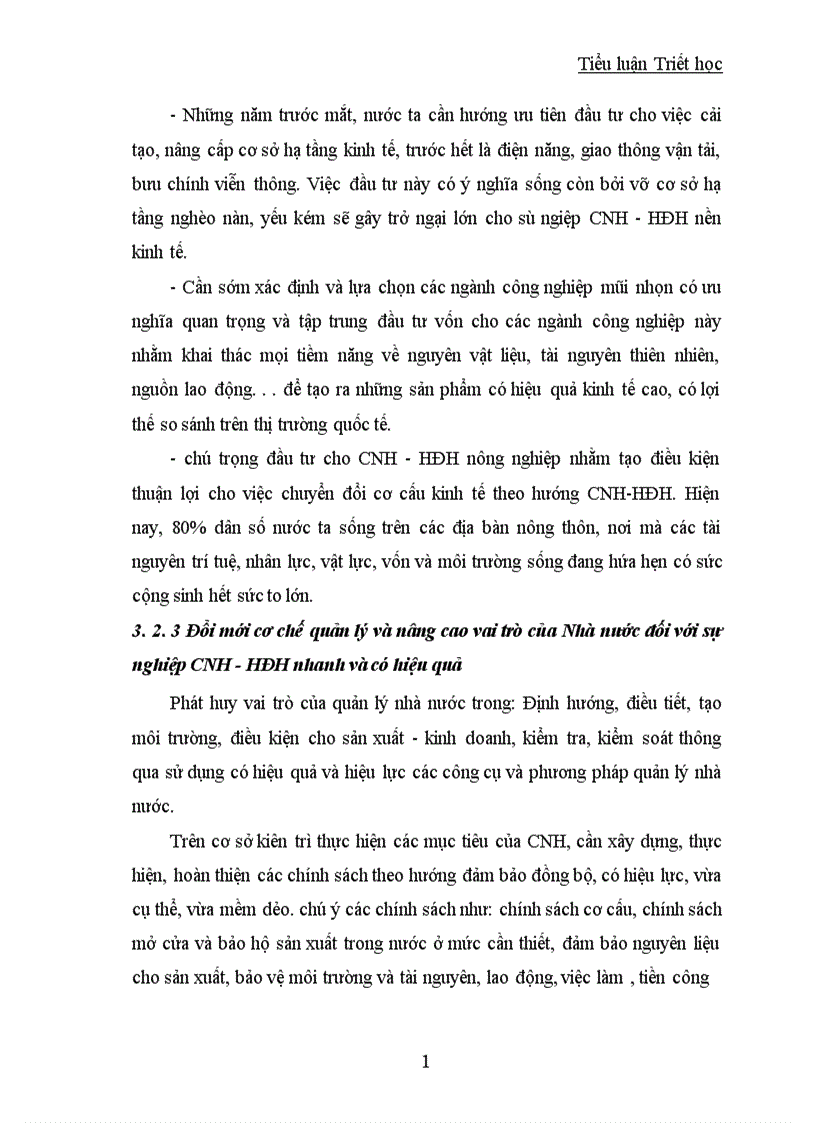 image for page CNH HĐH và vai trò của nó trong sự nghiệp xây dựng chủ nghĩa xã hội ở nước ta