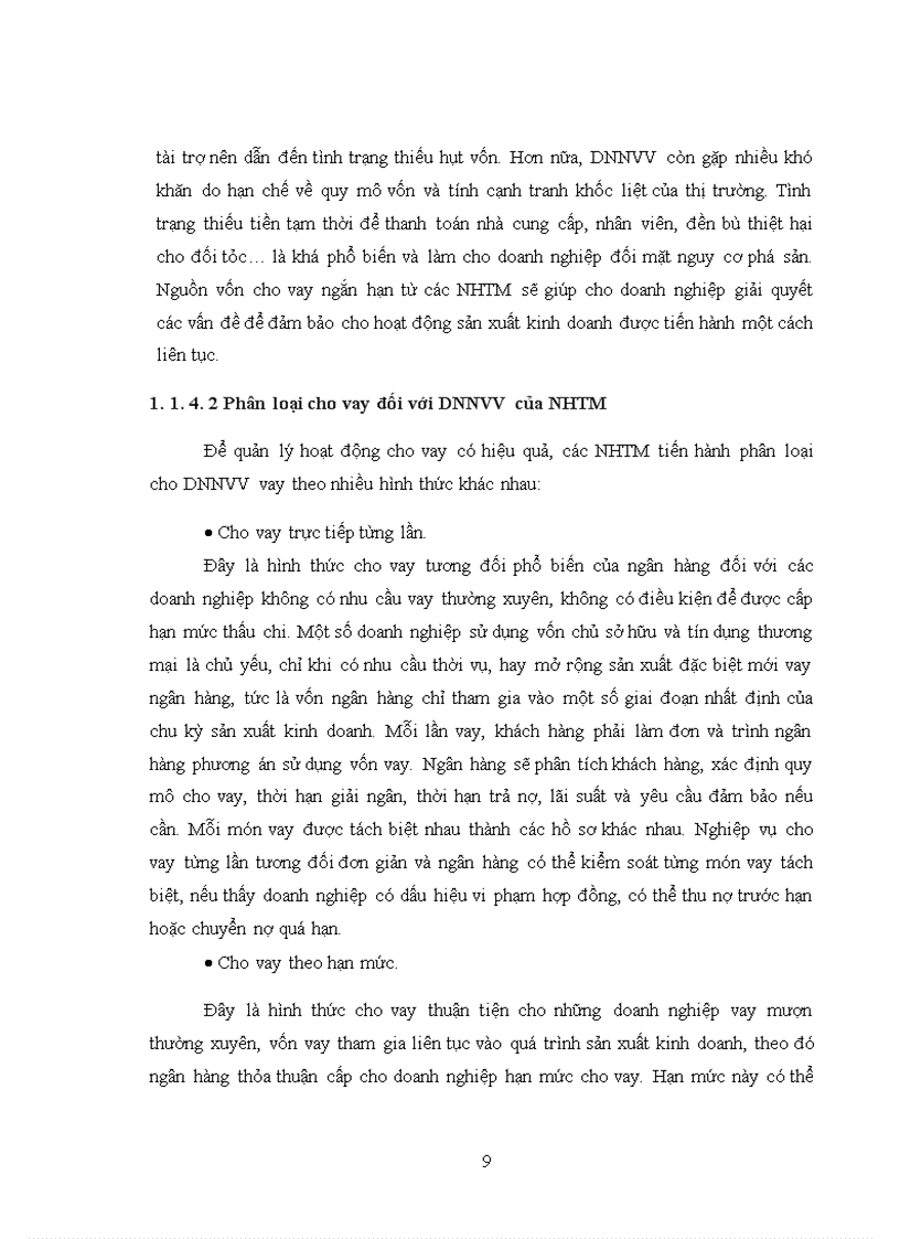 image for page Nâng cao chất lượng cho vay đối với doanh nghiệp nhỏ và vừa của ngân hàng thương mại cổ phần Ngoại thương Việt Nam chi nhánh Hà Nội