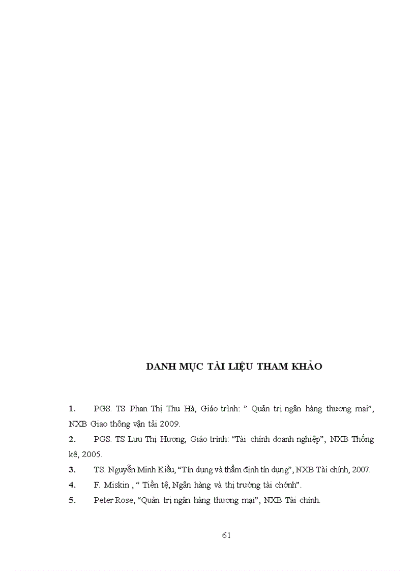 image for page Nâng cao chất lượng cho vay đối với doanh nghiệp nhỏ và vừa của ngân hàng thương mại cổ phần Ngoại thương Việt Nam chi nhánh Hà Nội