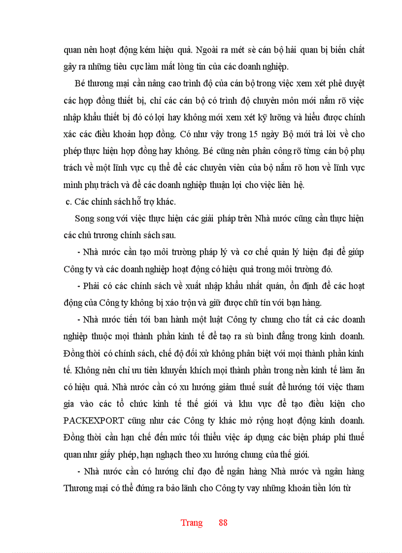 image for page Thực trạng và một số giải pháp hoàn thiện hoạt động nhập khẩu ở Công ty XNK và kỹ thuật bao bì