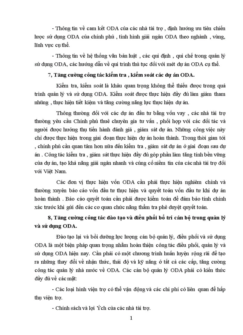 image for page Một số giải pháp nhằm tăng cường công tác quản lý và sử dụng nguồn Hỗ trợ phát triển chính thức ODA ở Việt Nam trong giai đoạn hiện nay 1
