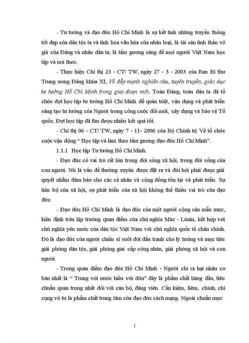 image for page Đảng lãnh đạo rèn luyện đội ngũ Đảng viên theo tấm gương đạo đức Hồ Chí Minh 2001 2010