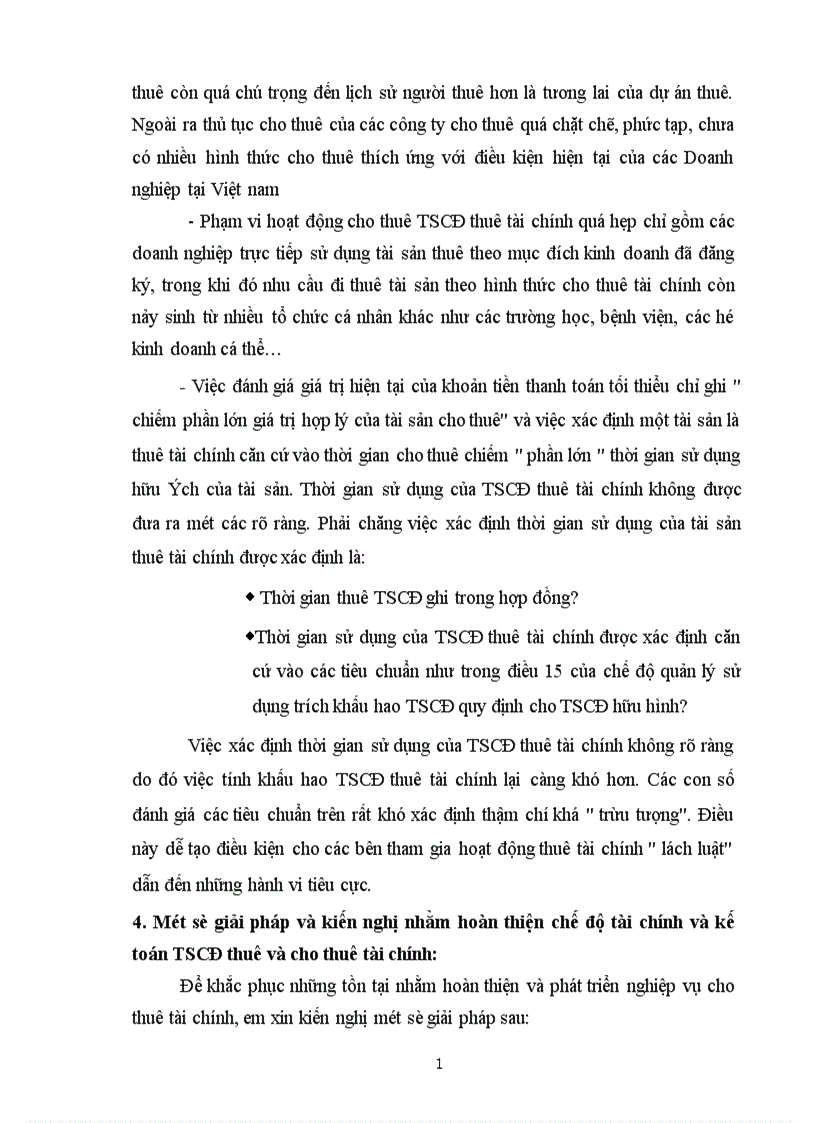 image for page Một số vấn đề về hạch toán tài sản cố định thuê tài chính tại đơn vị đi thuê
