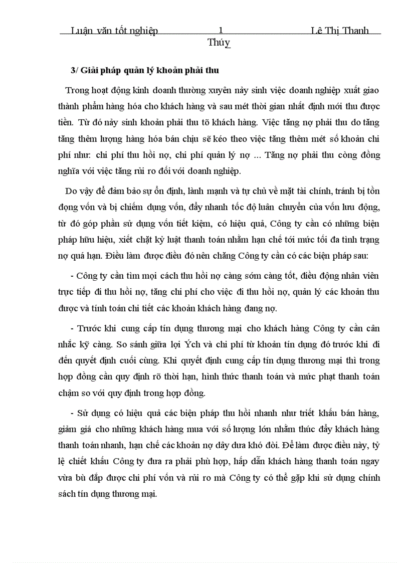 image for page Vốn lưu động và hiệu quả sử dụng vốn lưu động tại Công ty Cổ phần Thiết bị thương mại