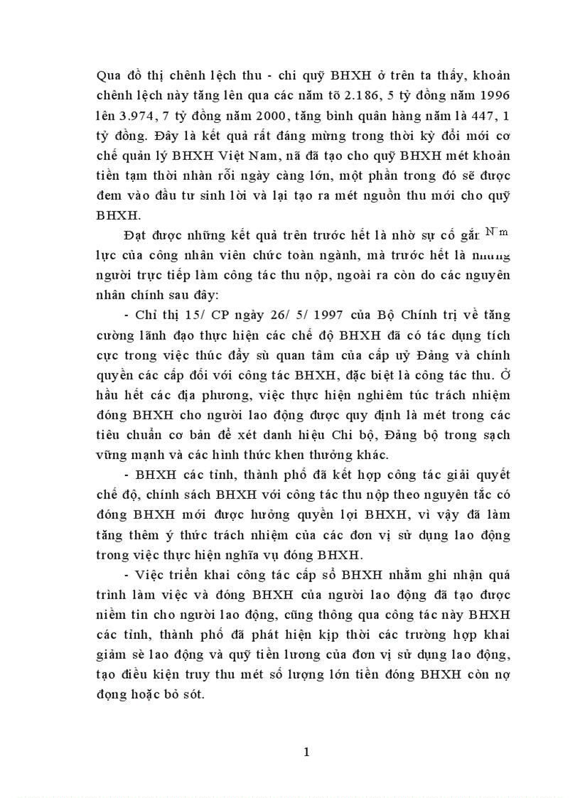 image for page Thực trạng công tác thu nộp quỹ BHXH Việt Nam trong thời gian qua