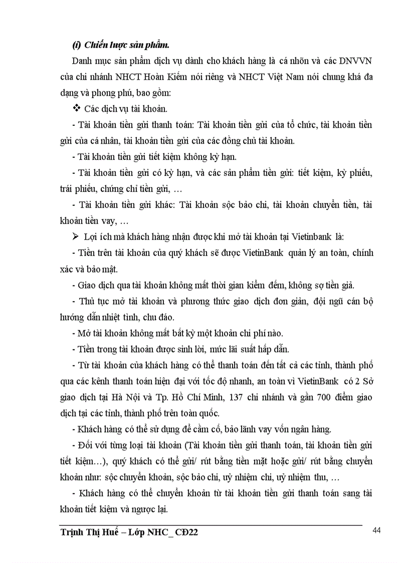 image for page Giải pháp ứng dụng Marketing trong việc phát triển các dịch vụ ngân hàng bán lẻ tại Ngân hàng Công Thương Hoàn Kiếm