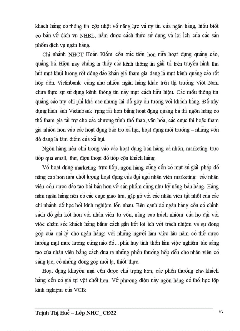 image for page Giải pháp ứng dụng Marketing trong việc phát triển các dịch vụ ngân hàng bán lẻ tại Ngân hàng Công Thương Hoàn Kiếm