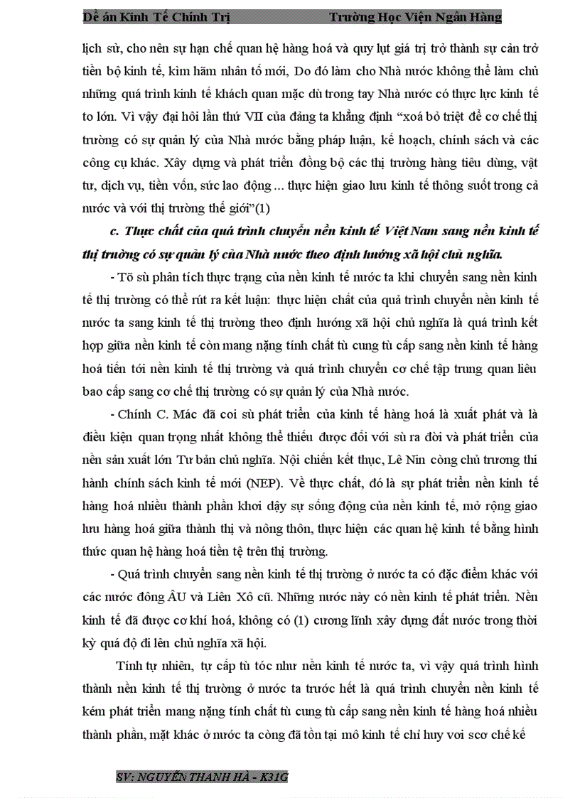 image for page Cơ chế thị trường có sự quản lý của Nhà nước theo định hướng xã hội chủ nghĩa 1