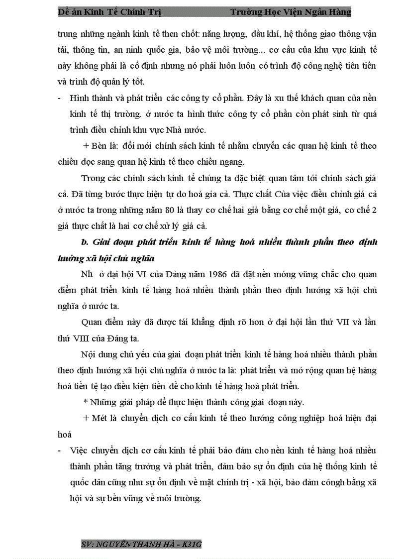 image for page Cơ chế thị trường có sự quản lý của Nhà nước theo định hướng xã hội chủ nghĩa 1