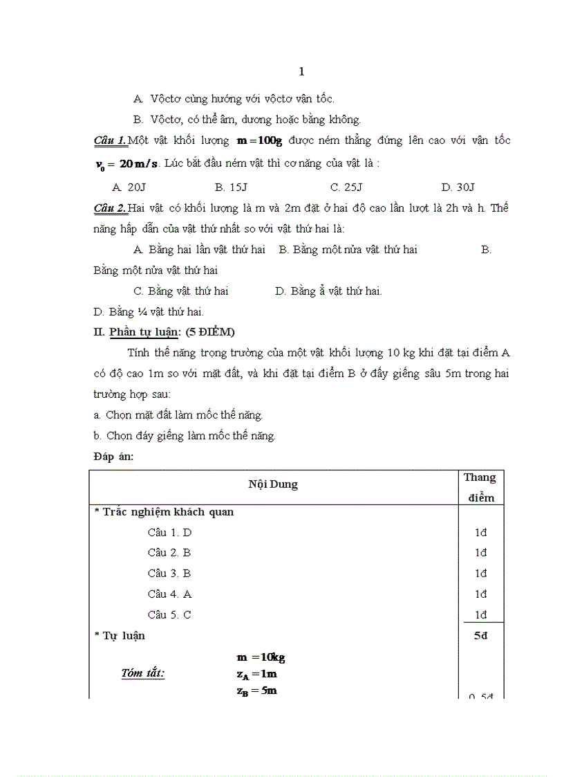 image for page Xây dựng và phối hợp hệ thống câu hỏi trắc nghiệm tự luận và trắc nghiệm khách quan nhiều lựa chọn nhằm kiểm tra đánh giá mức độ nắm vững kiến thức của học sinh và điều chỉnh hoạt động dạy của giáo viên chương Các định luật bảo toàn vật lý 10 THPT ban cơ bản