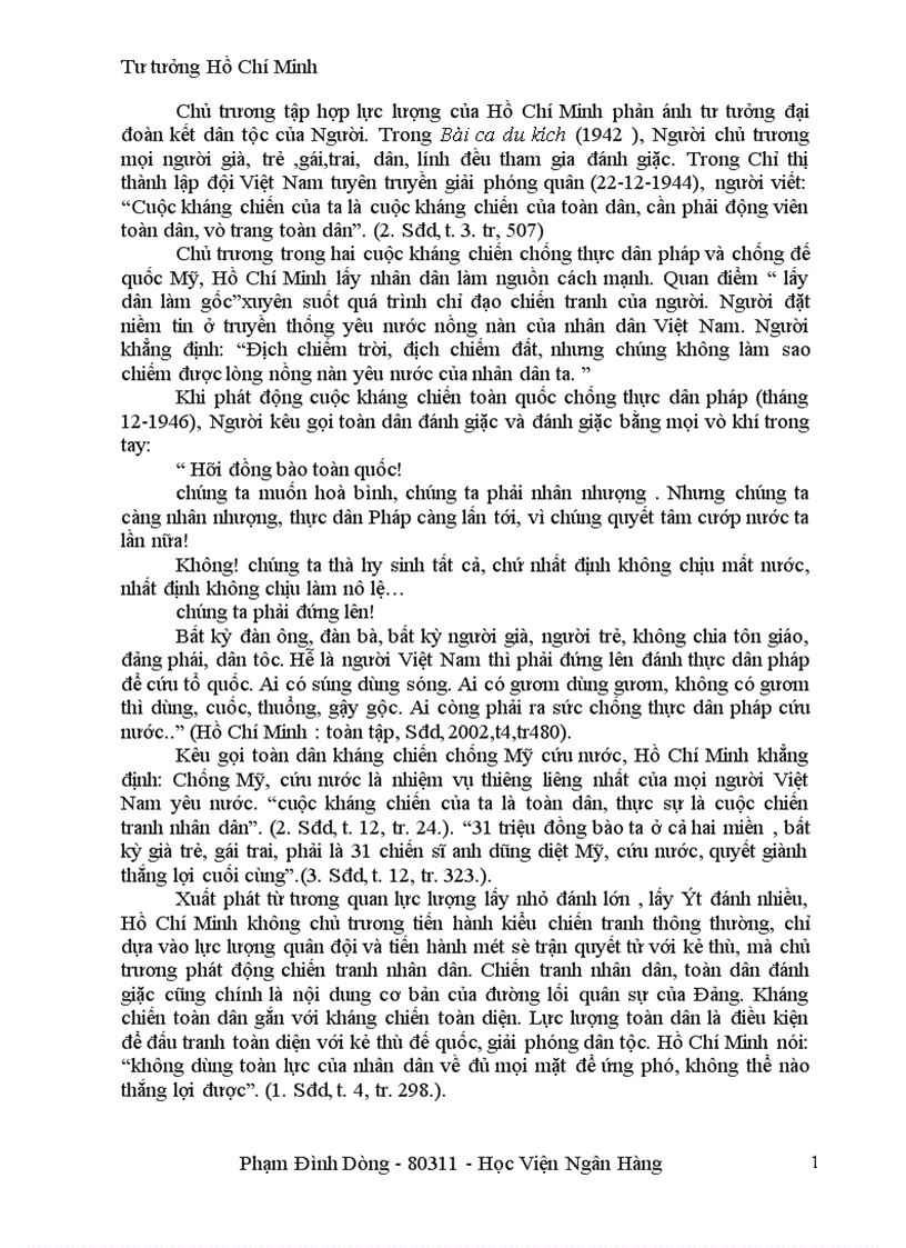 image for page Các Câu hỏi thảo luận tư tưởng Hồ Chí Minh