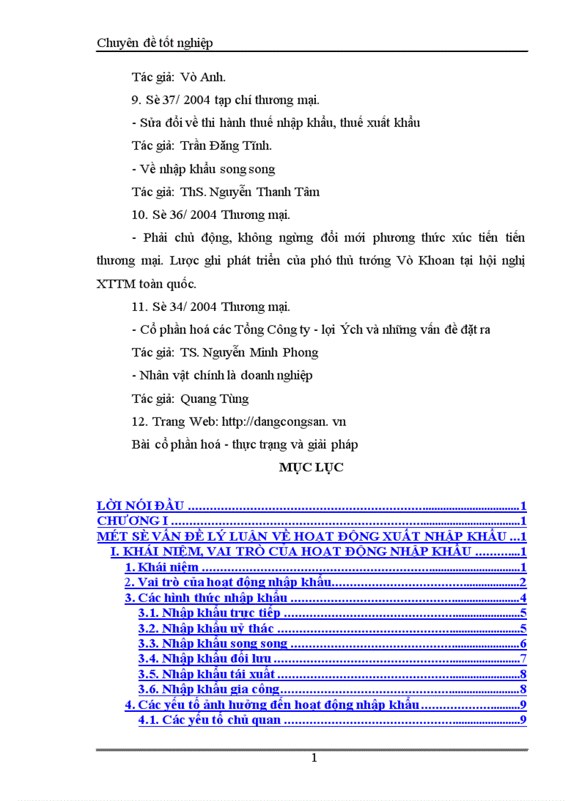 image for page Một số giải pháp nhằm hoàn thiện hoạt động nhập khẩu của Công ty MESCO