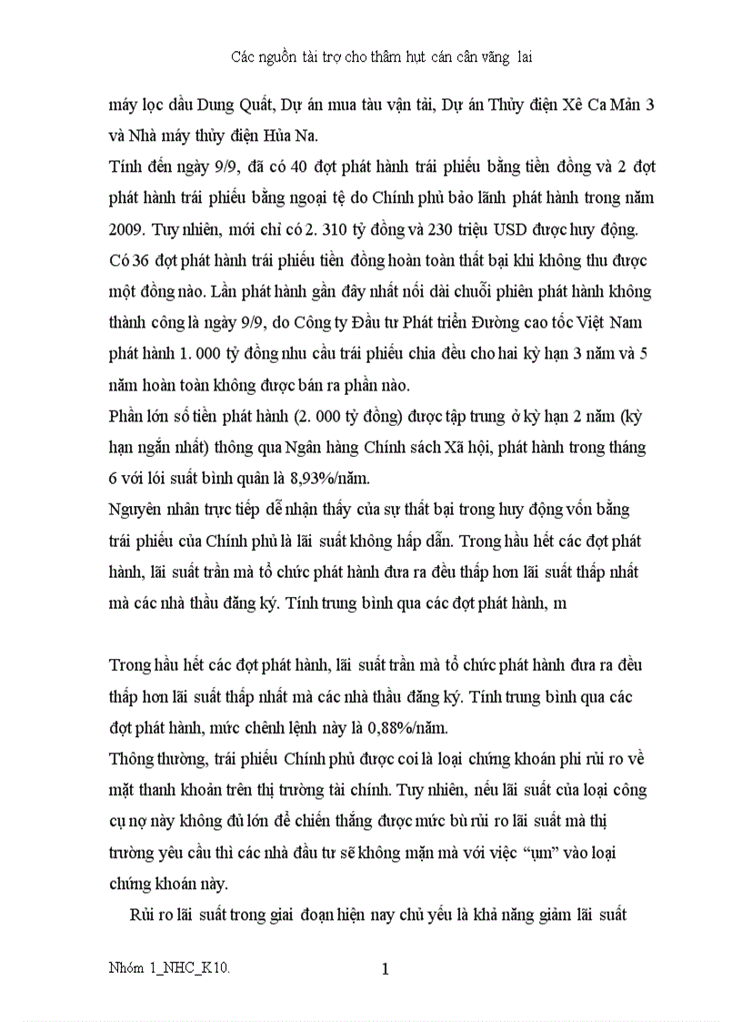 image for page Các nguồn tài trợ thâm hụt cán cân vãng lai