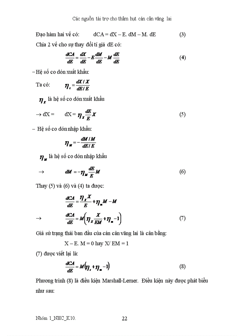 image for page Các nguồn tài trợ thâm hụt cán cân vãng lai