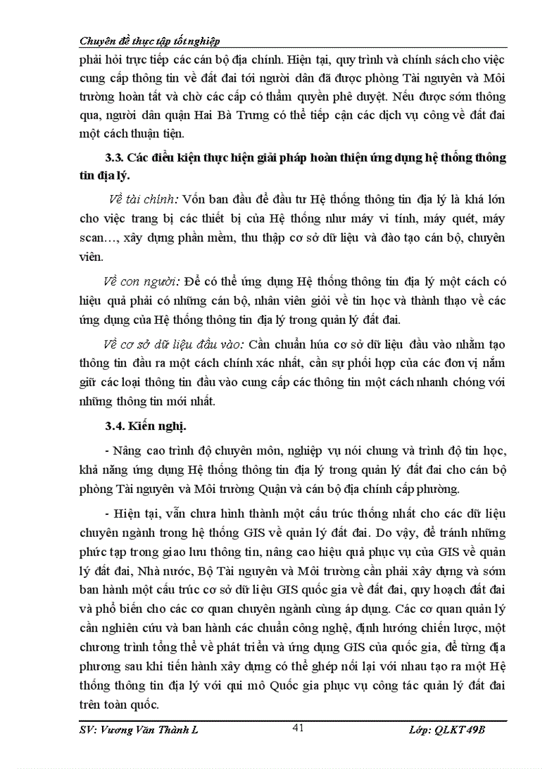 image for page Ứng dụng Hệ thống thông tin địa lý GIS trong lĩnh vực quản lý đất đai tại Quận Hai Bà Trưng thành phố Hà Nội
