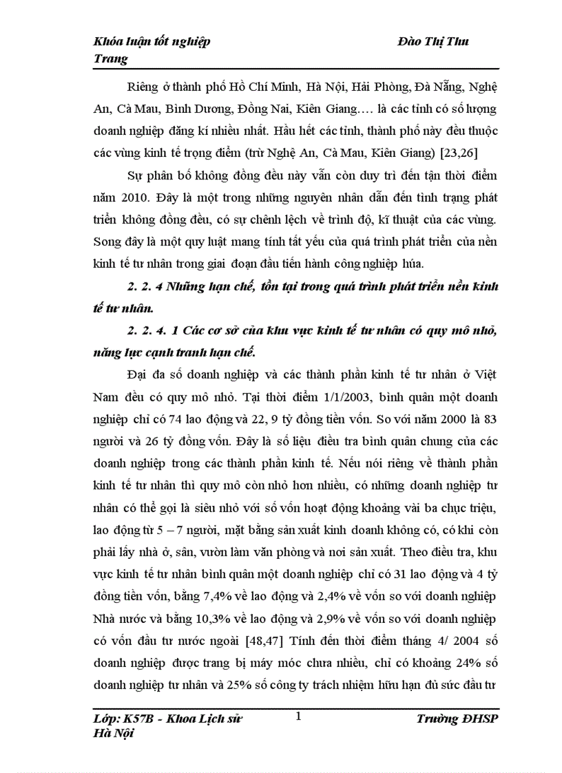 image for page Kinh tế tư nhân ở Việt Nam từ năm 1986 đến năm 2010