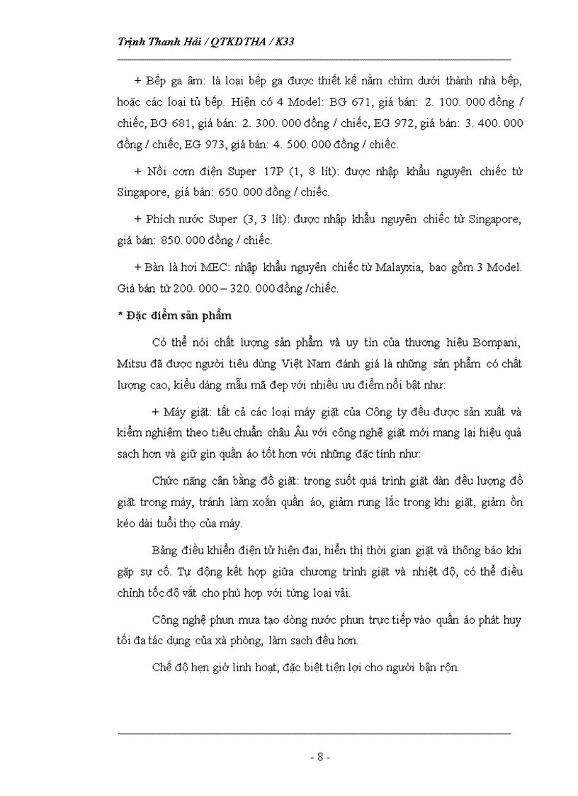 image for page Phân tích tình hình thị trường của Công ty TNHH Hasa