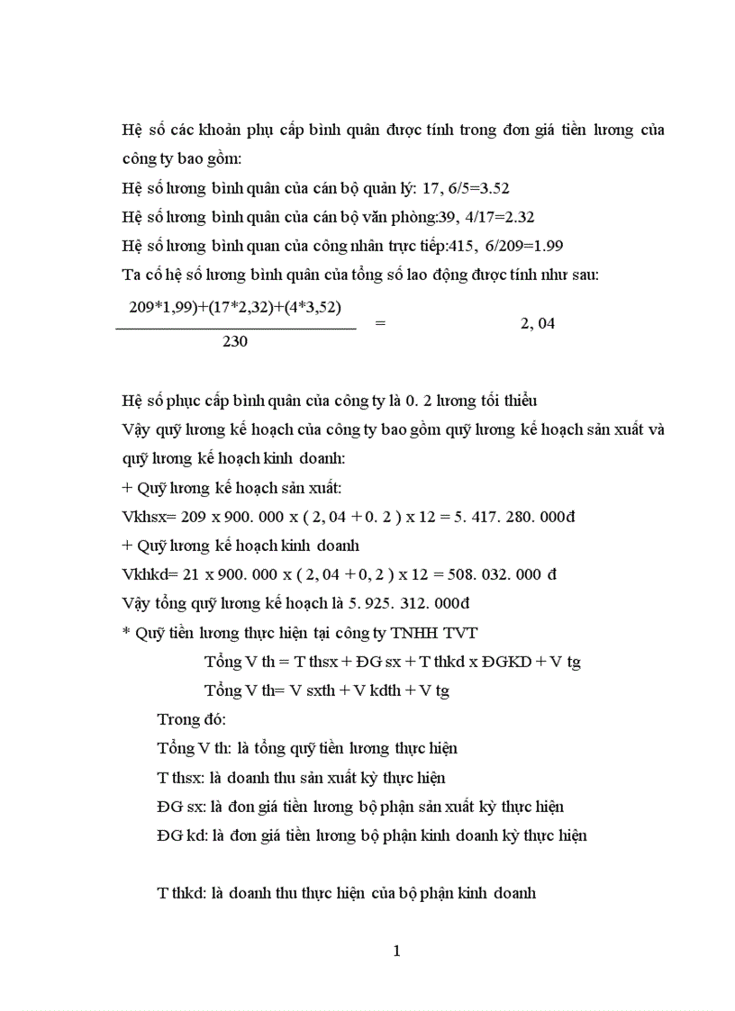image for page Một số giải pháp kiến nghị nhằm hoàn thiện công tác quản lý tiền lương tiền thưởng tại công ty TVT