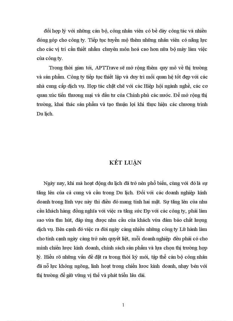 image for page Thực trạng điều kiện kinh doanh tại công ty du lịch quốc tế châu á Thái Bình Dương Apttravel