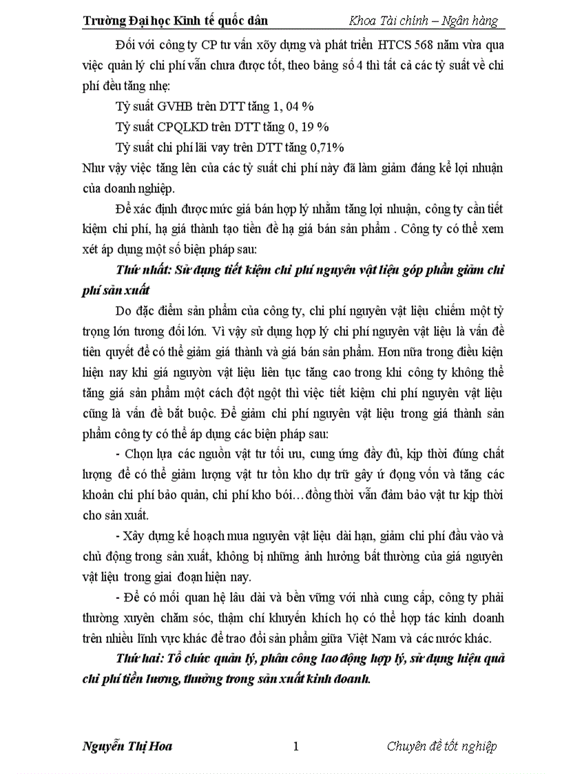 image for page Phân tích tình hình tài chính tại Công ty CP tư vấn xây dựng và phát triển HTCS 568