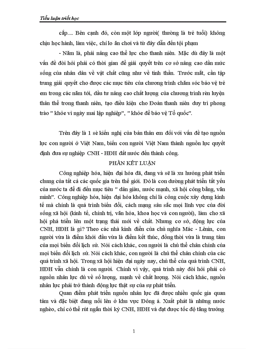 image for page Quan điểm phát triển nguồn nhân lực