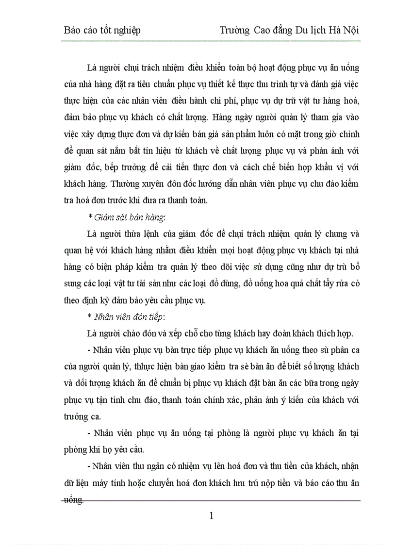 image for page Báo cáo tốt nghiệp Trường Cao đẳng Du lịch Hà Nội