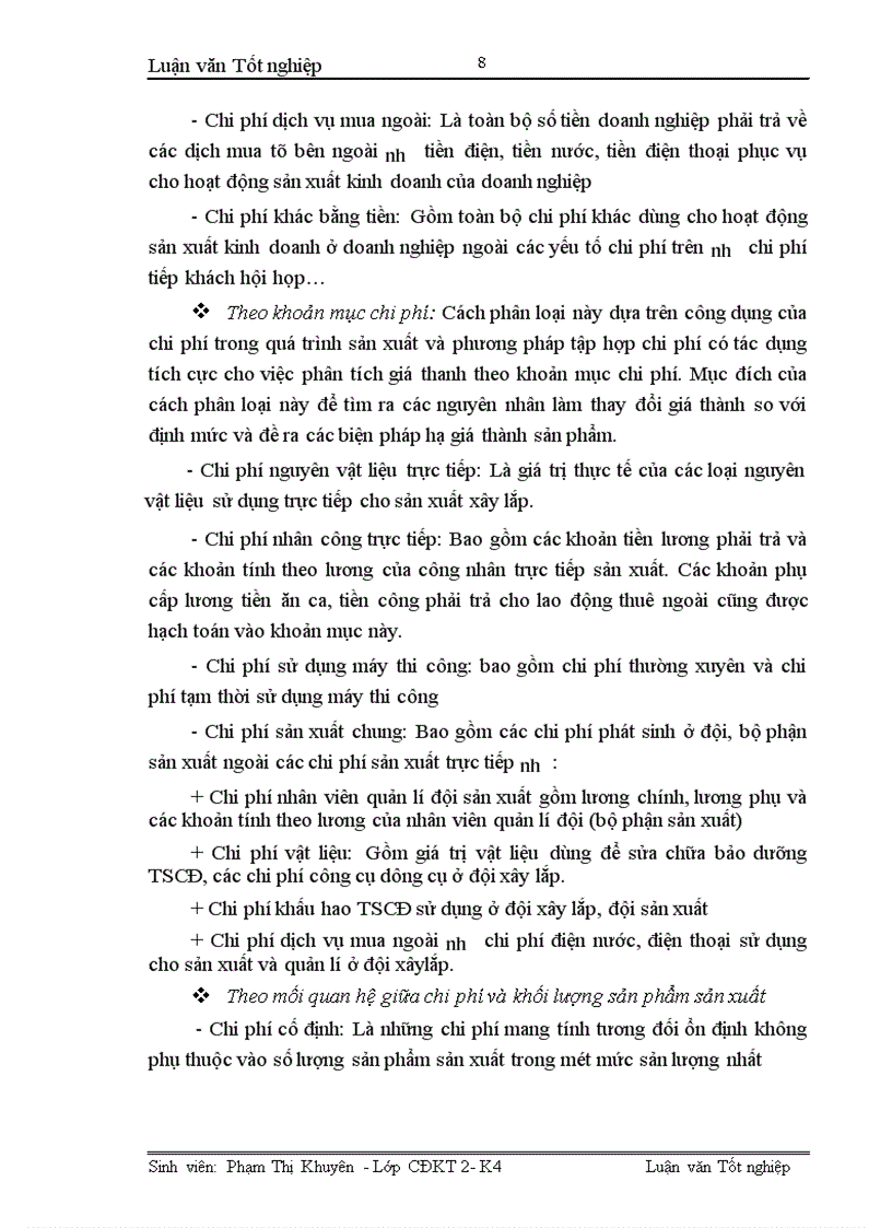 image for page Hoàn thiện công tác kế toán tập hợp chi phí sản xuất và tính giá thành sản phẩm xây lắp tại Xí nghiệp xây lắp H36 Công ty xây lắp hoá chất 1