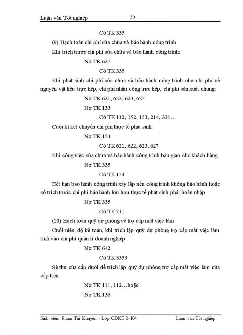 image for page Hoàn thiện công tác kế toán tập hợp chi phí sản xuất và tính giá thành sản phẩm xây lắp tại Xí nghiệp xây lắp H36 Công ty xây lắp hoá chất 1