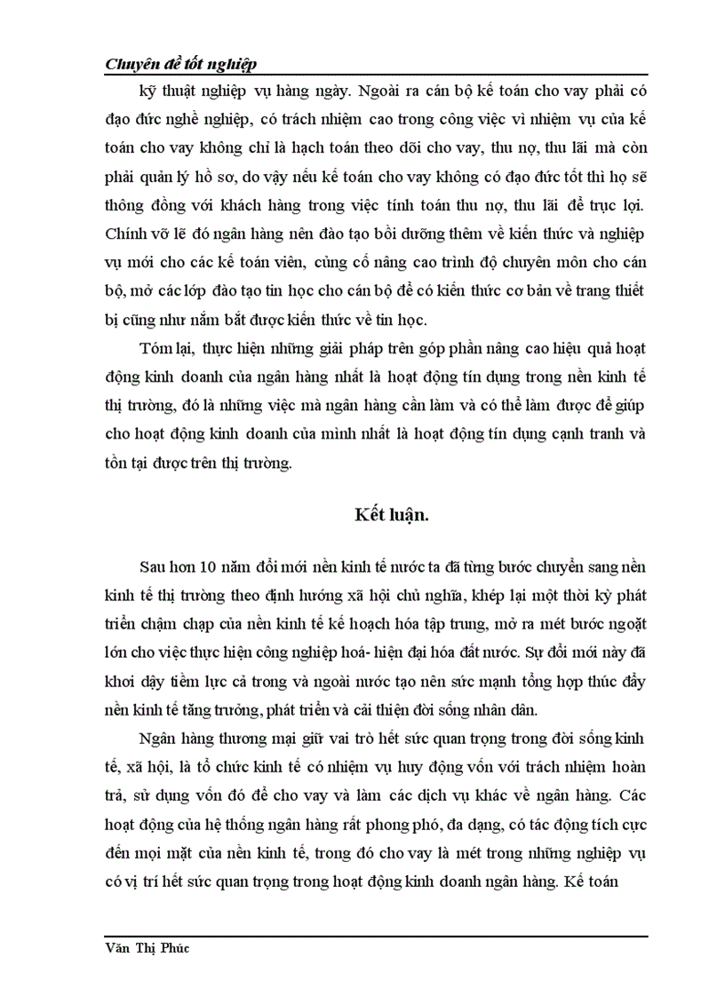 image for page Một số giải pháp nhằm hoàn thiện nghiệp vụ kế toán cho vay tại chi nhánh Ngân hàng Công thương Đống Đa Hà Nội 1