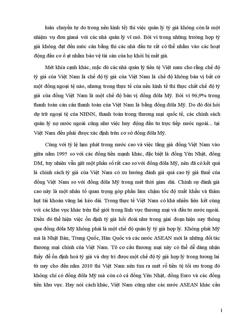 image for page Những giải pháp nhằm hỗ trợ cho chính sách tỷ giá hiện nay