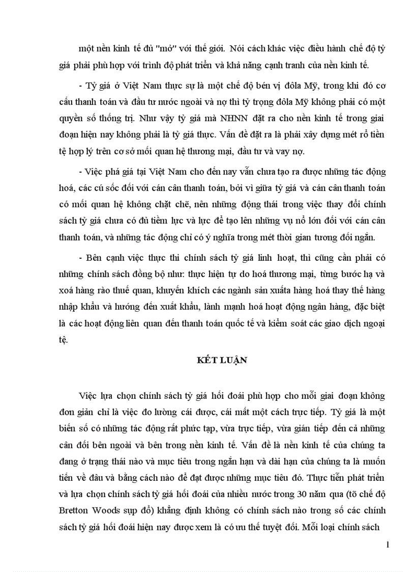 image for page Những giải pháp nhằm hỗ trợ cho chính sách tỷ giá hiện nay