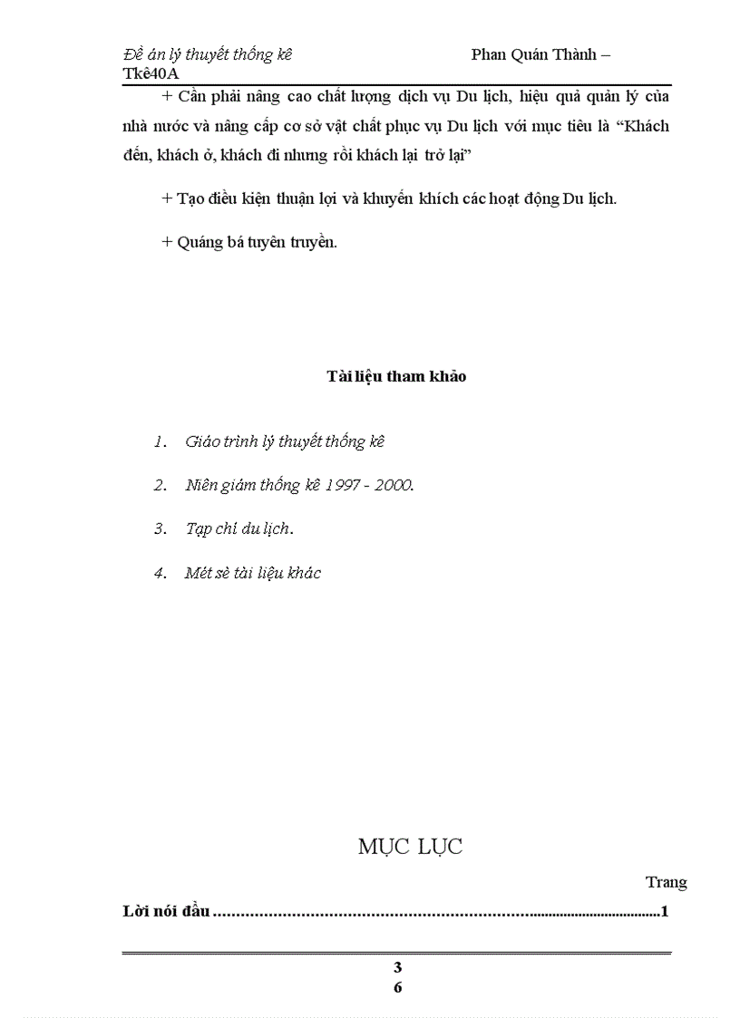image for page Dãy số thời gian trong việc phân tích và dự đoán thống kê về Du Lịch