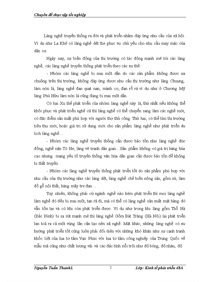 image for page Thực trạng và giải pháp phát triển làng nghề ở huyện Chương Mỹ Hà Nội