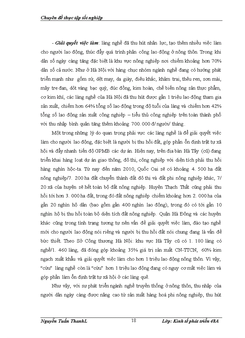 image for page Thực trạng và giải pháp phát triển làng nghề ở huyện Chương Mỹ Hà Nội