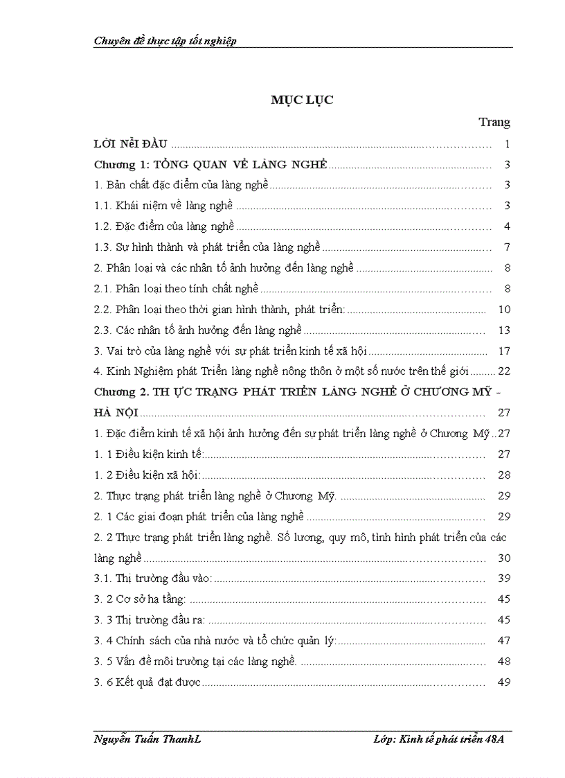 image for page Thực trạng và giải pháp phát triển làng nghề ở huyện Chương Mỹ Hà Nội